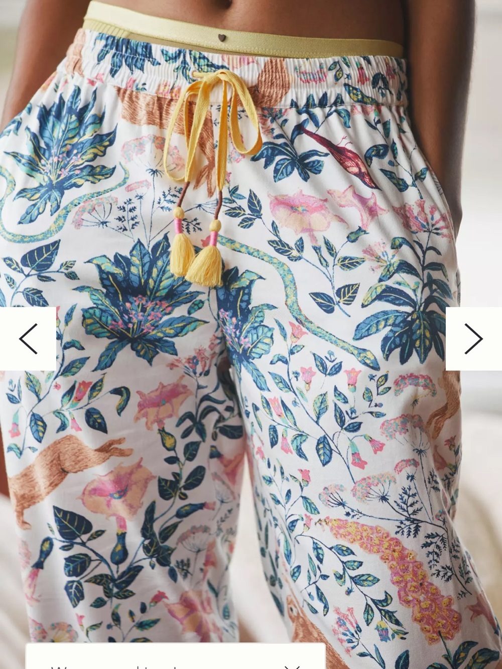 Kelly Louise Judd Forest Fable Flannel Pajama Pants